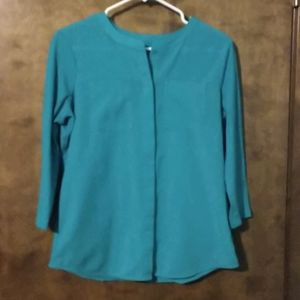 Turquoise Blouse